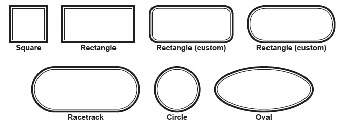 Various Shapes of Clay Liners